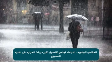 انخفاض الرطوبة.. الأرصاد توضح تفاصيل تغير درجات الحرارة حتى نهاية الأسبوع